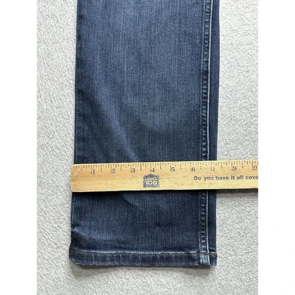 Paige Jeans Adult 36x31 Blue Denim Federal Slim Straight Stretch Normcore Mens